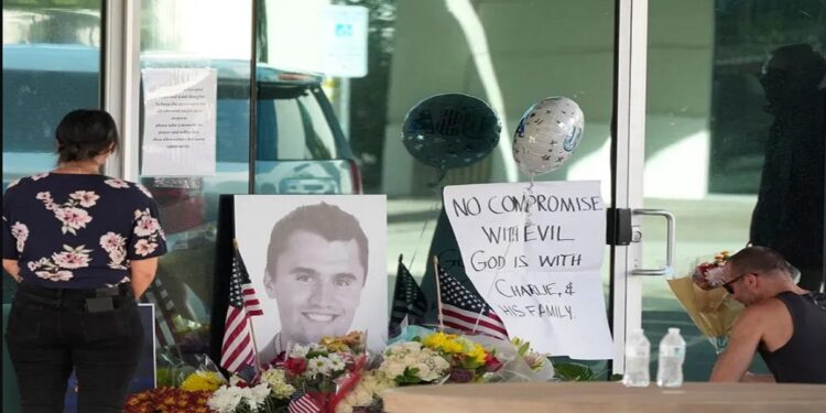 Charlie kirk memorial