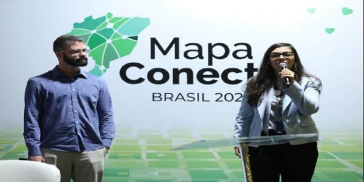Mapa conect brasil